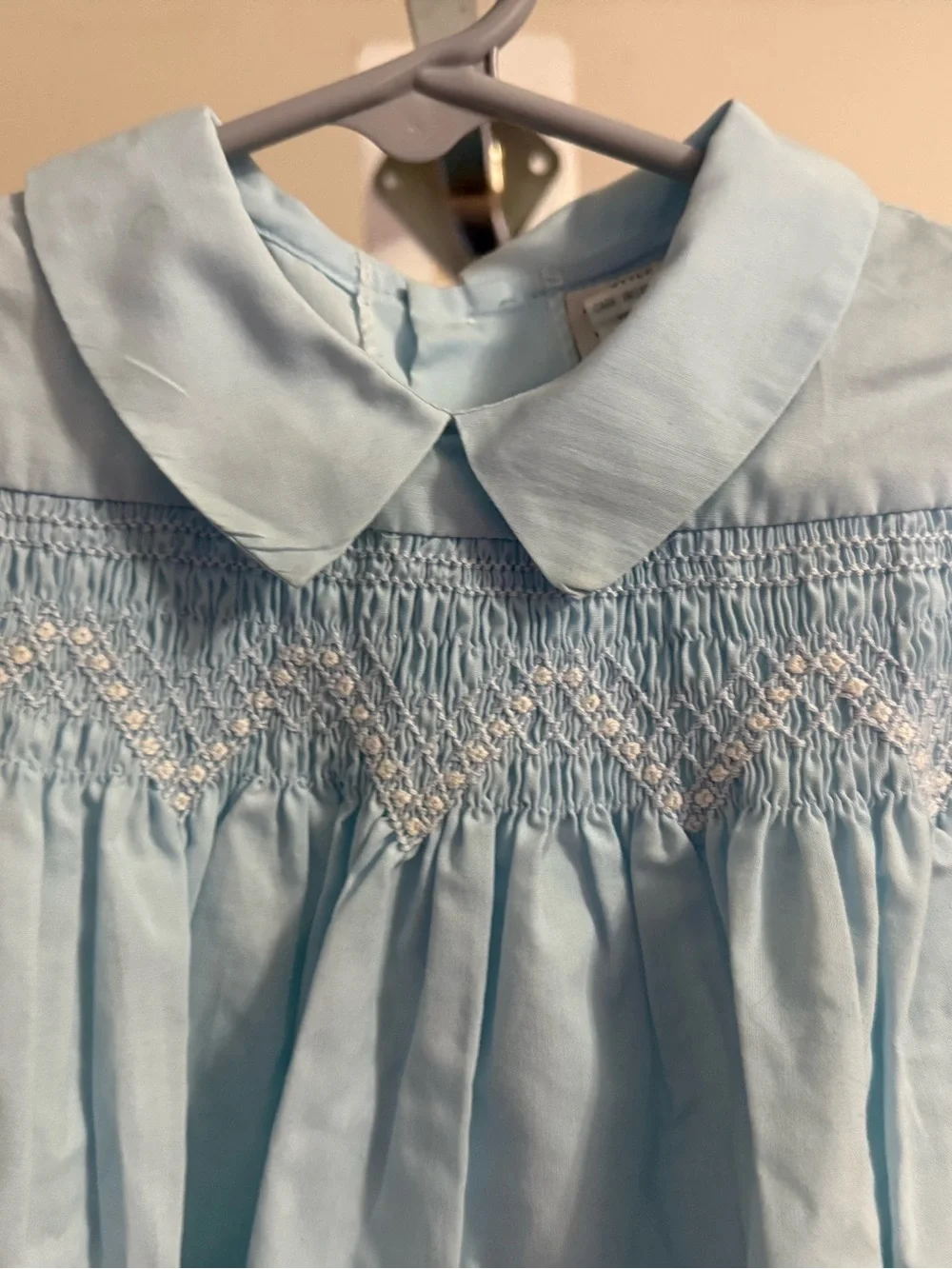 Vintage Little Angel Smocked Dress
